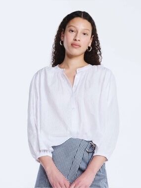 NWT free assembly XS white shirt 1843